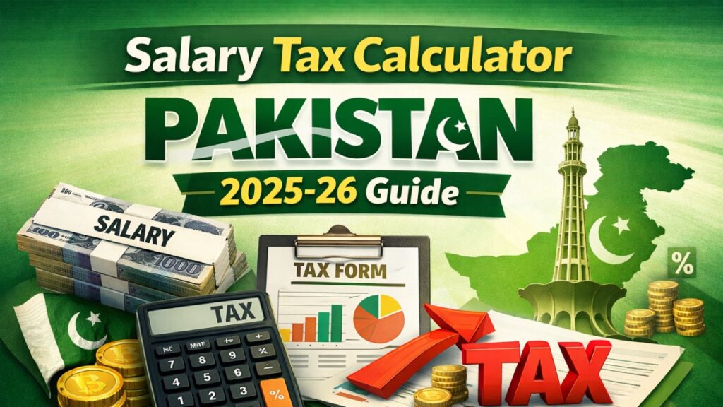 salary tax calculator pakistan 2025-26